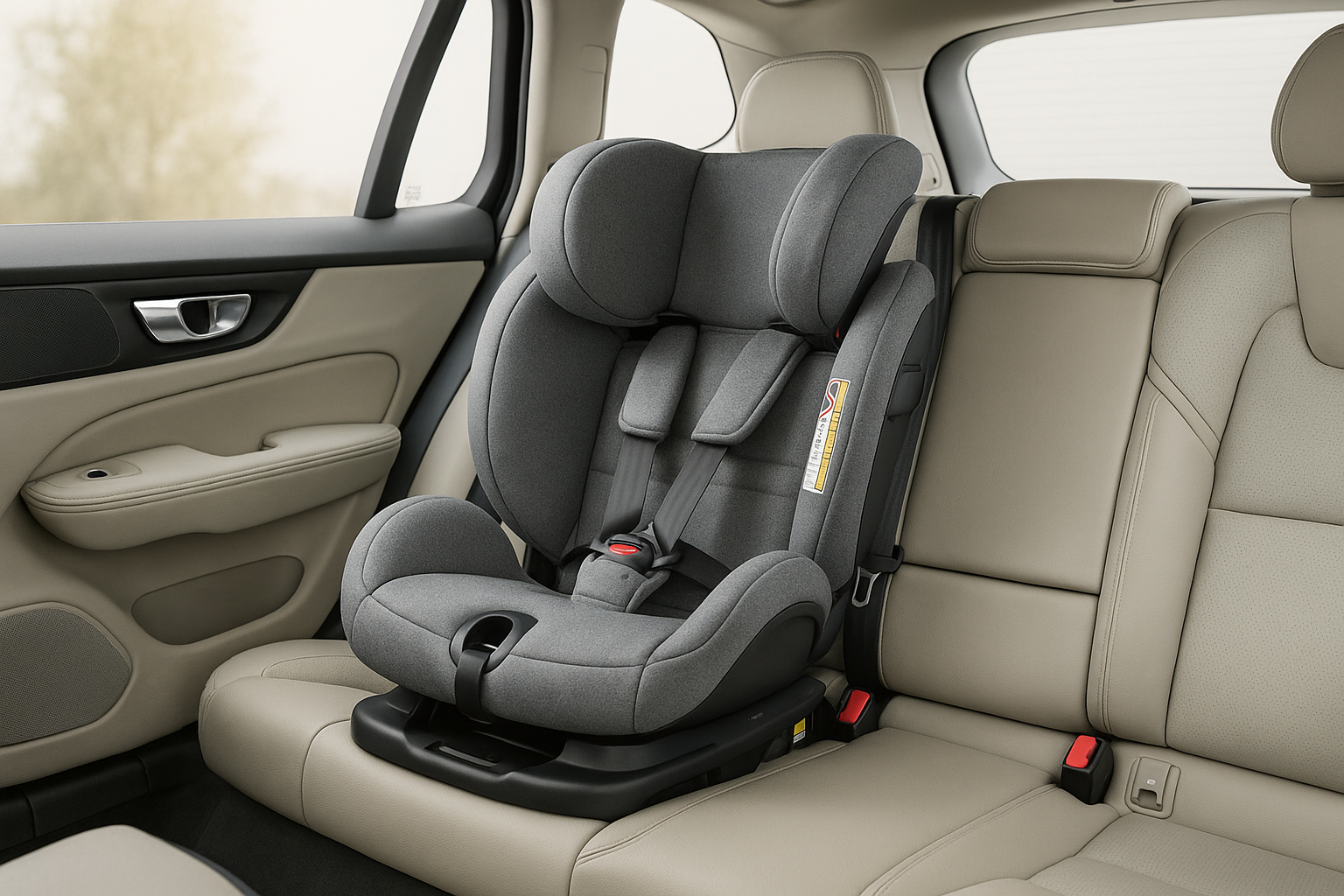 5 viktiga säkerhetstips när du väljer bilbarnstol